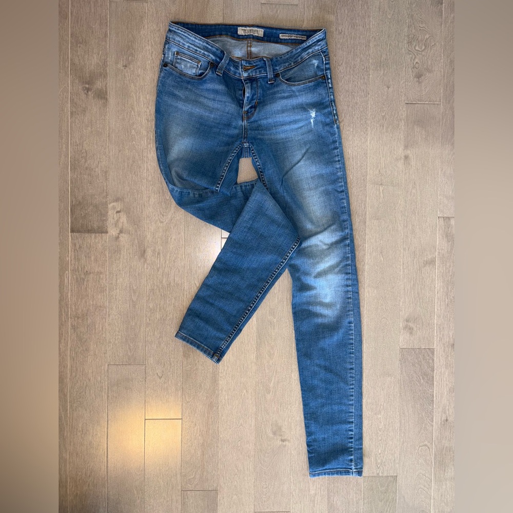 Guess Power Skinny Low rise jeans